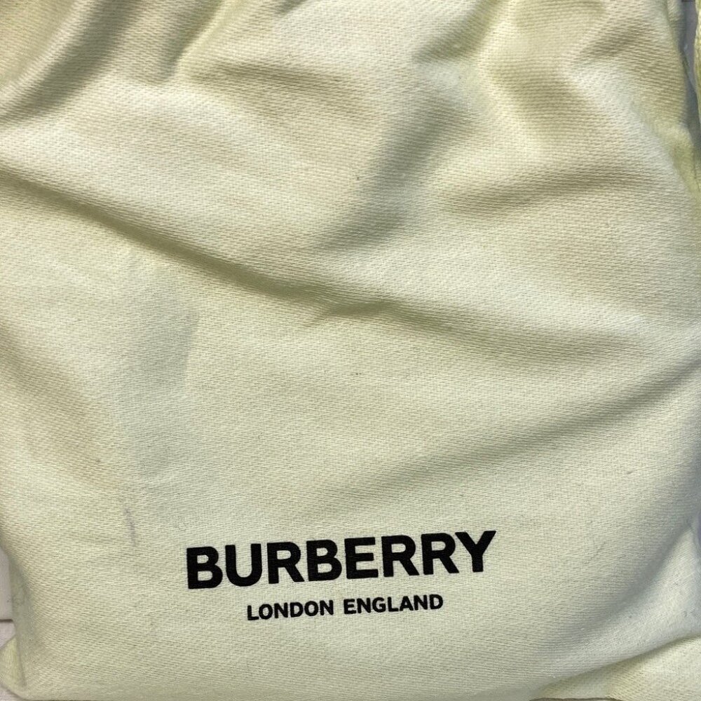 SOLD OUT NWT Burberry Medium Check Dog Collar in Archive Beige/Briar Brown - Picture 9 of 9